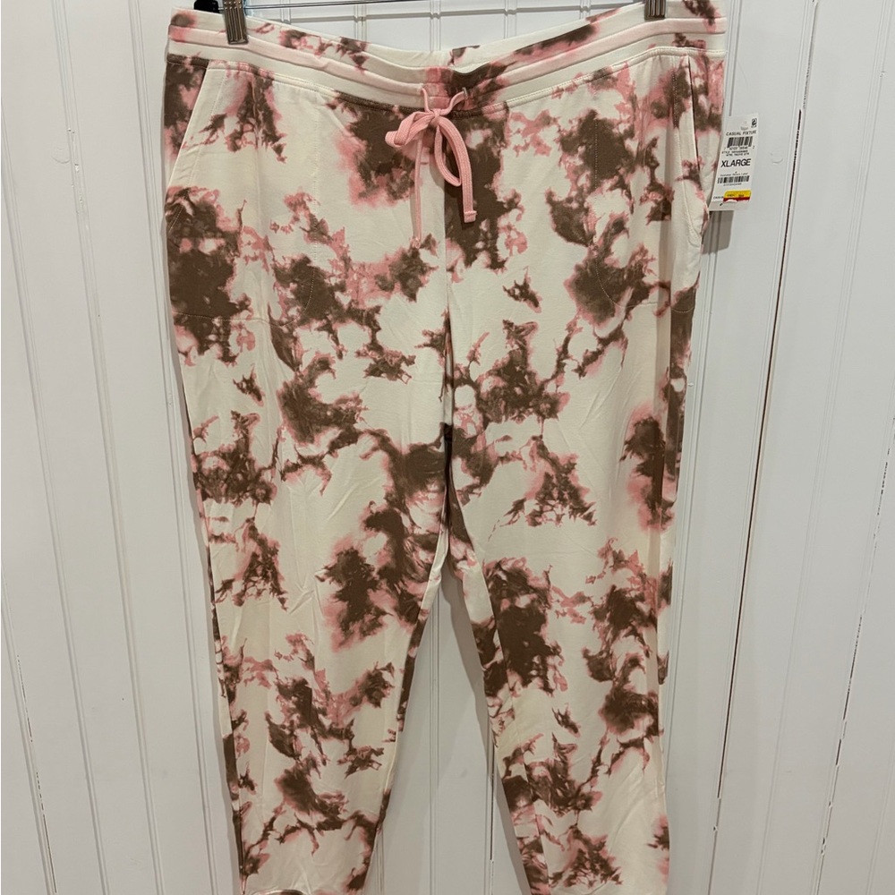 NWT Soft Stretch Tie-Dye Lounge Joggers - Picture 2 of 5